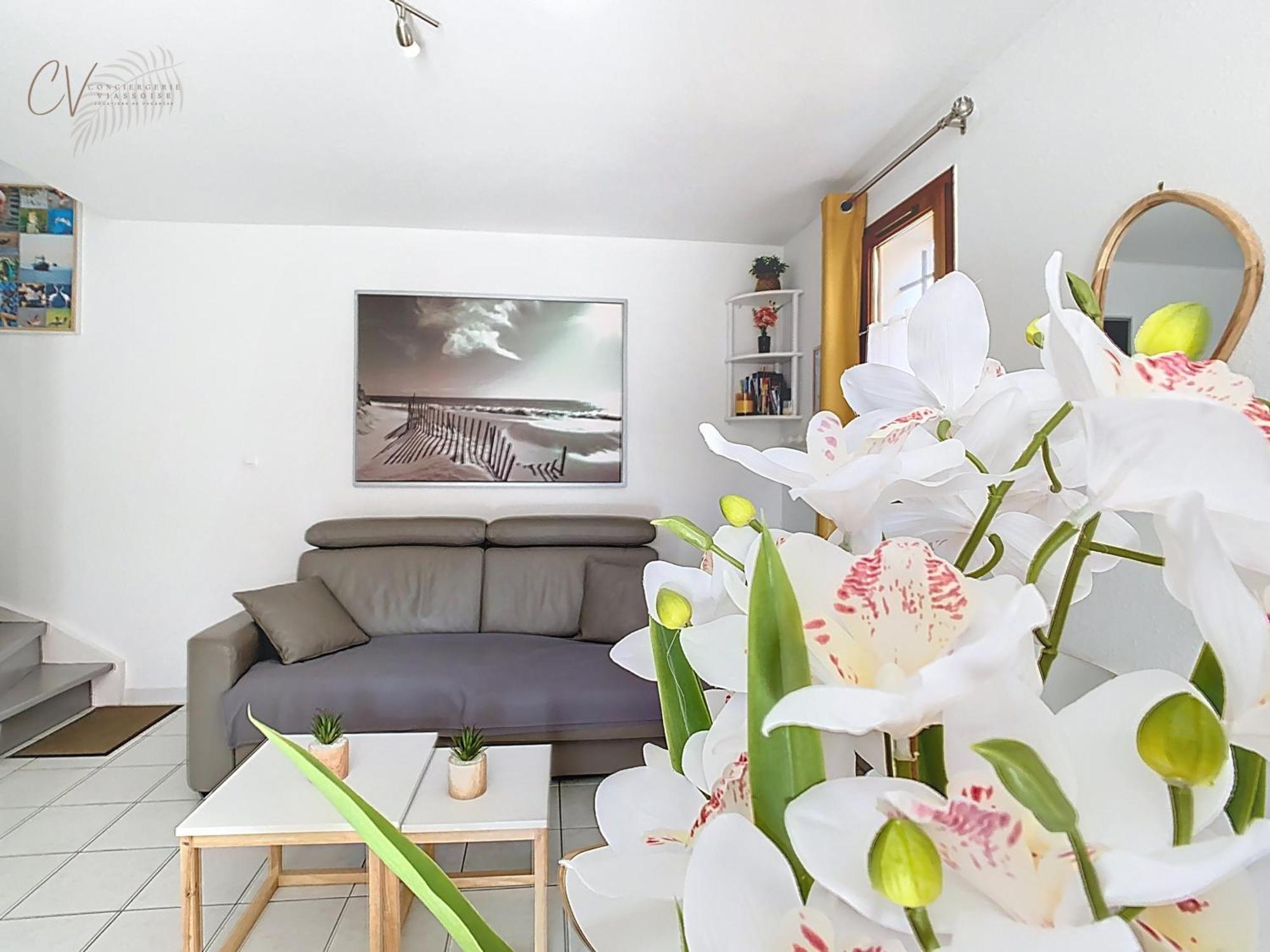 Petit Coin De Paradis Dans Residence Avec Piscine Vias Exterior foto